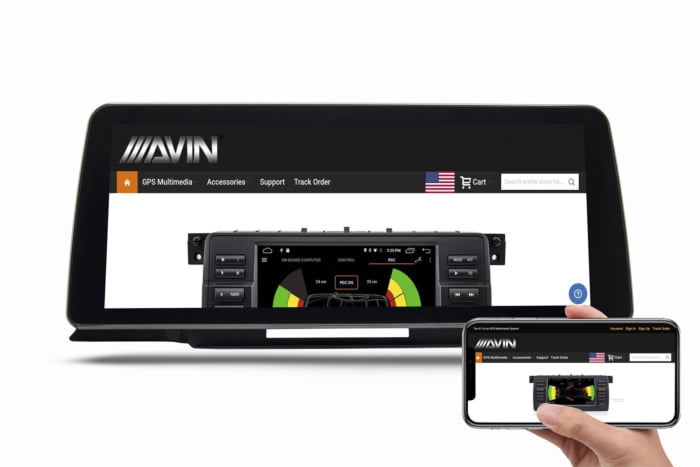 12.3 Inch AVIN Multimedia Navigation System for BMW 3 Series 4