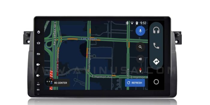 For BMW E46 Android 10 8Core 9 Autoradio GPS SAT NAV Car Stereo