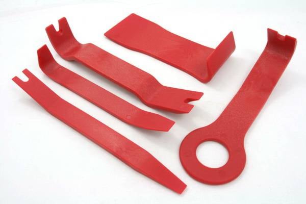 Car Door Panel Upholstery Clip & Trim Remover Molding Removal Auto Pry Tools 