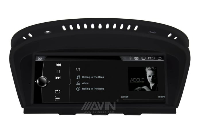 TOPNAVI Android 9.0 8.8 Unité tête for BMW E60 E61 M5 E63 E64 M6 E90 E91 E92 E93 M3 2001 2002 2003 2004 GPS Navi Radio Stéréo WiFi 3G RDS Bluetooth