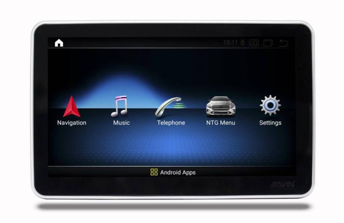 Pantalla CarPlay Android Auto 10.25 Mercedes NTG4 Clase C W204