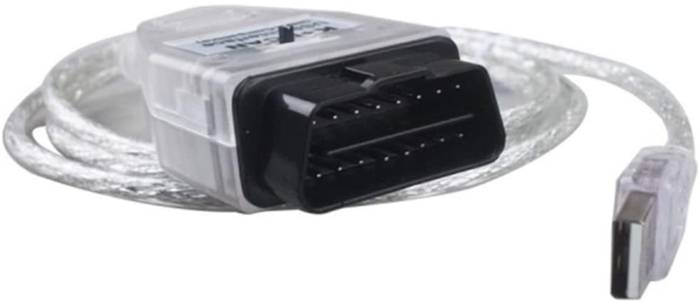 Câble K+DCAN avec Interrupteur Interface USB Outil de Diagnostic OBD2 de  Voiture pour E60 E61 E81 E70 E83 E87 E90 E91 E92 E93 - Cdiscount Auto