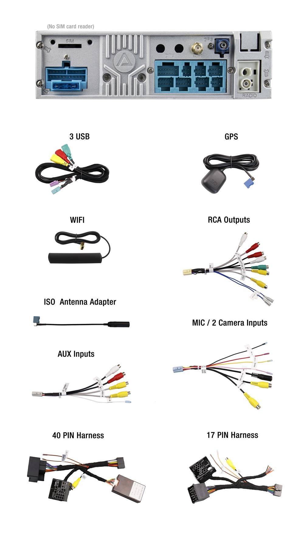 Avant 4 Multimedia Navigation System For Bmw 7 Series E38