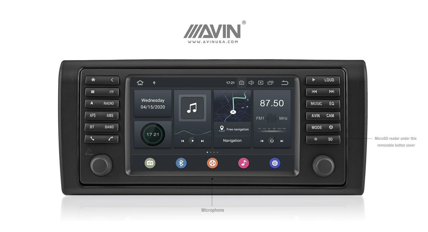 AVANT 4 Multimedia Navigation System for BMW 7-Series E38