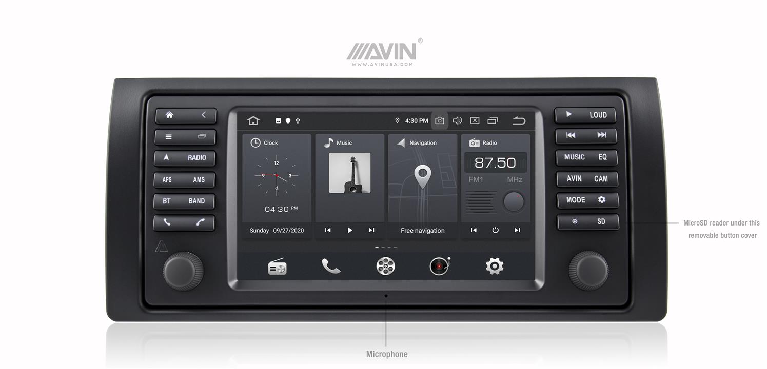 AVANT 4 Multimedia Navigation System for BMW X5 E53