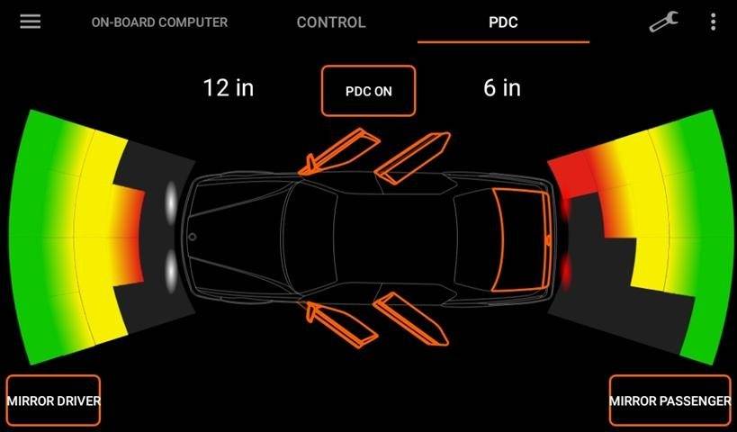 E38 Parking Distance Control