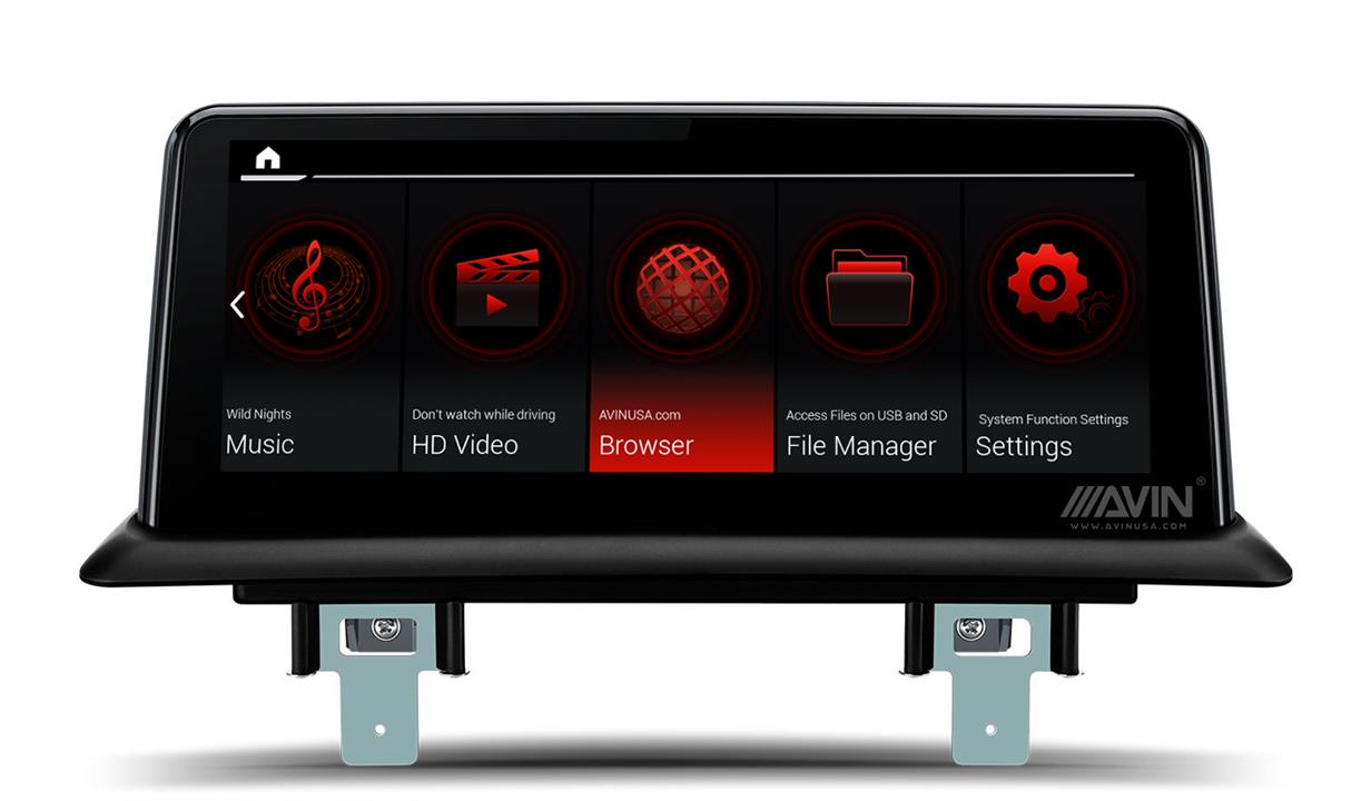 Car Stereo Sat nav Android 10.0 For BMW 1 Series E81 E82 E88 Carplay DAB+TPMS