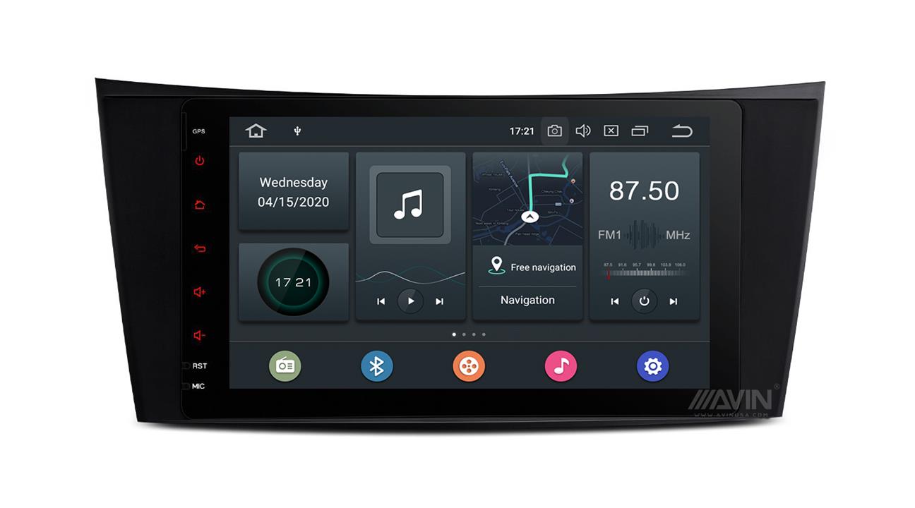 8 Inch AVIN Multimedia Navigation System For Mercedes-Benz E-Class