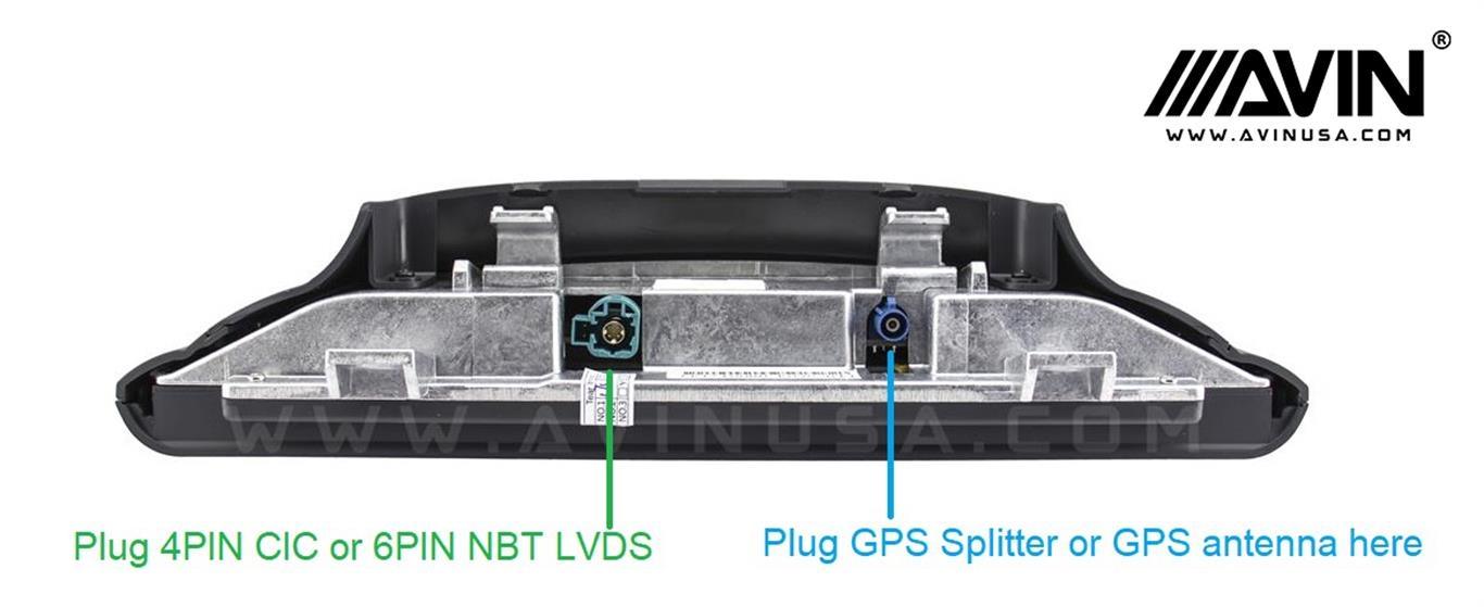 BMW CIC NBT LVD And GPS connector